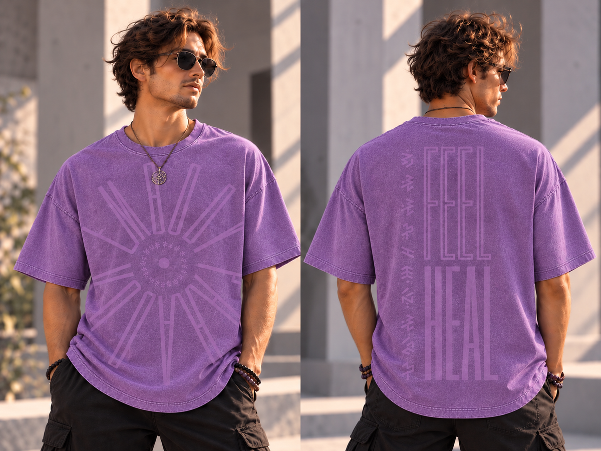 (NEW!) EMBODY PARADOX • FEEL HEAL Oversized Tee