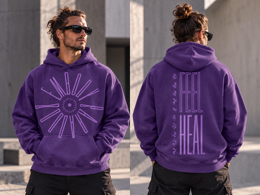 (NEW!) EMBODY PARADOX • FEEL HEAL Oversized Hoodie