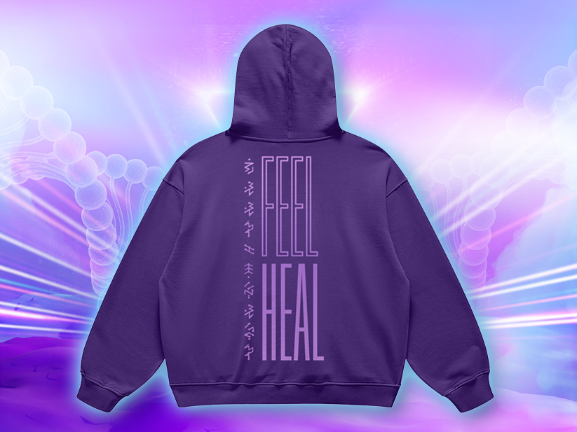 (NEW!) EMBODY PARADOX • FEEL HEAL Oversized Hoodie
