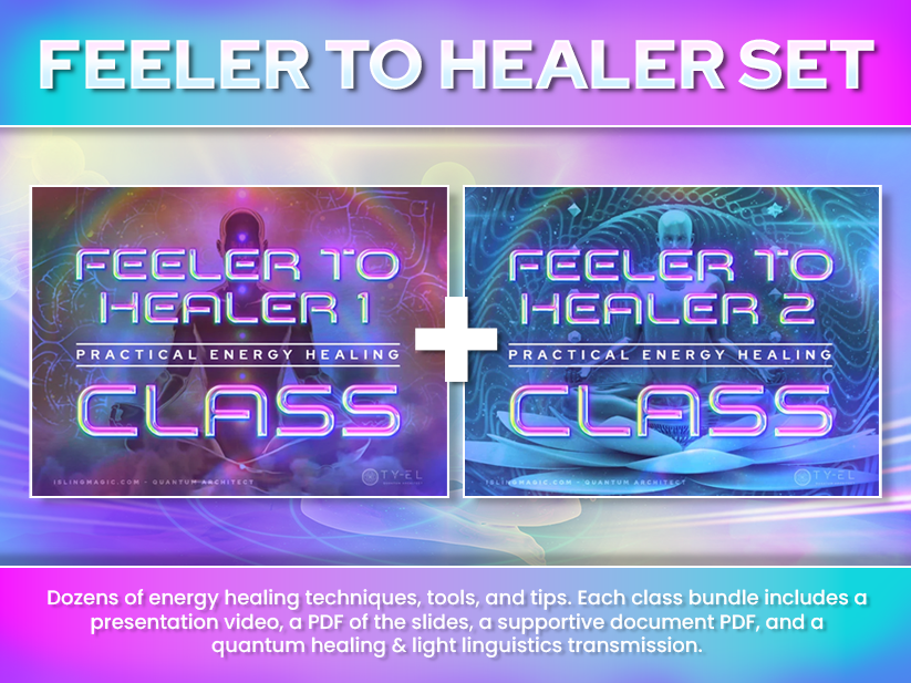 FEELER TO HEALER 1 + 2 COMPLETE SET | Practical Energy Healing Techniques, Tips, & Tools