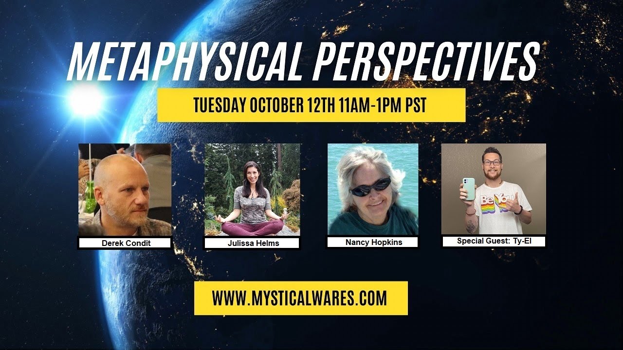 Load video: TY-EL on &quot;Metaphysical Perspectives&quot; Podcast