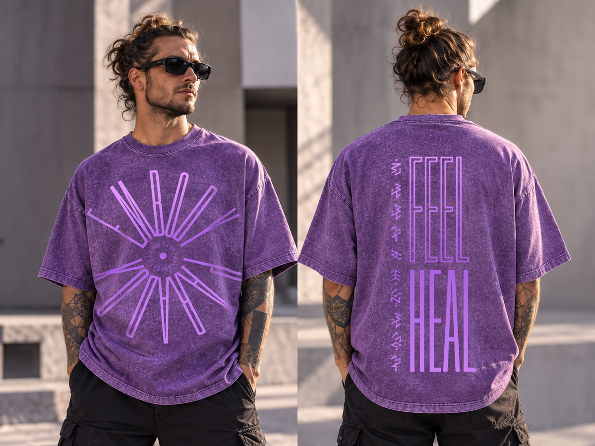 (NEW!) EMBODY PARADOX • FEEL HEAL Oversized Tee