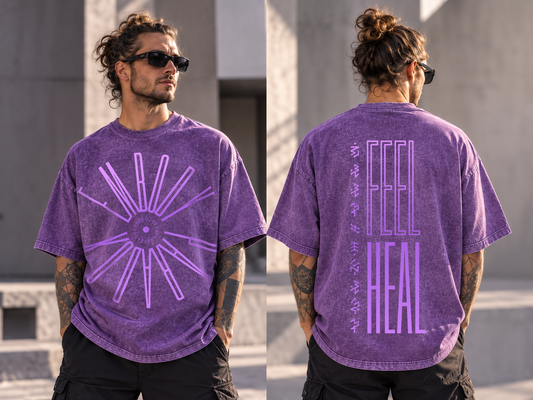 (NEW!) EMBODY PARADOX • FEEL HEAL Oversized Tee
